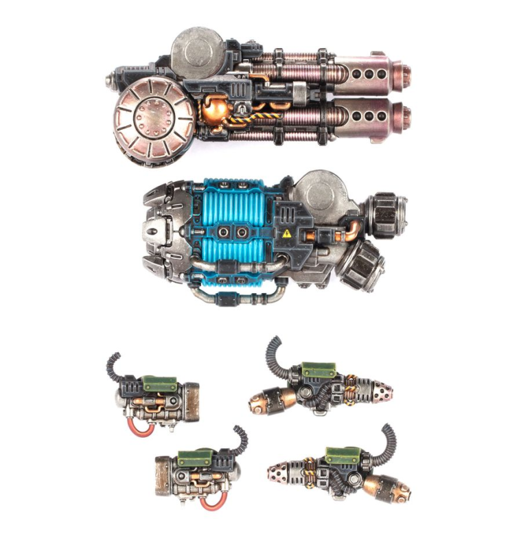 Saturnine Dreadnought Weapons – Chiron Configuration Bits
