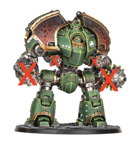 Saturnine Siege Dreadnought BODY Bits