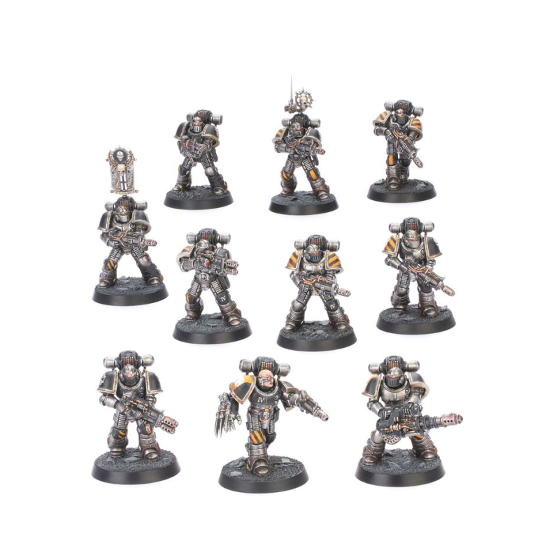 MKII Veteran Squad with Disintegrator Weapons Bits