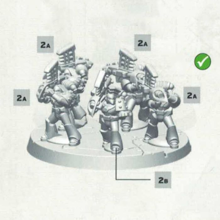 LEGIONS IMPERIALIS: LEGIONES ASTARTES INFANTRY Bits