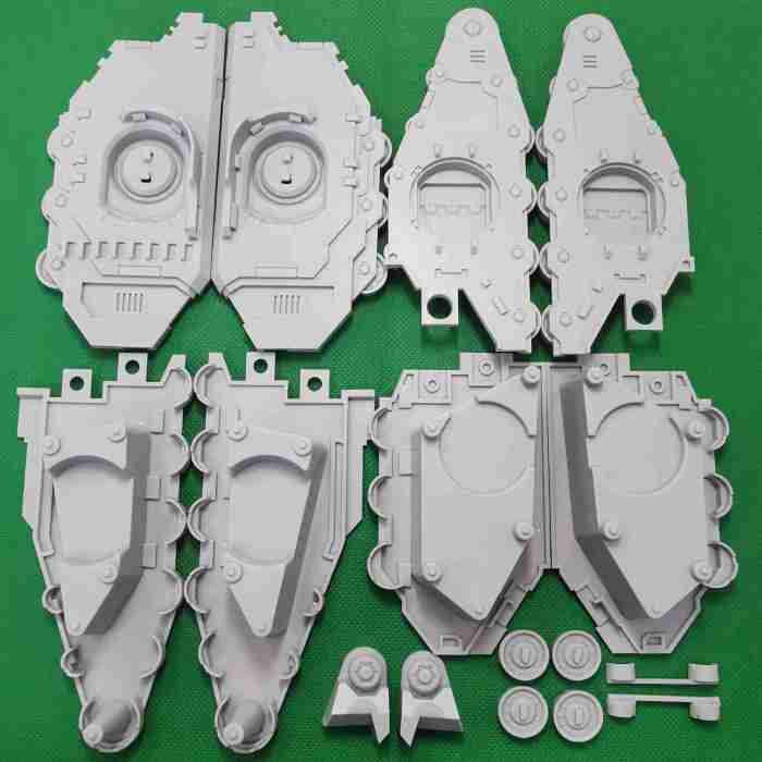 Fellblade Super-Heavy Battle Tank Bits