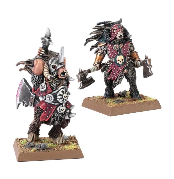 Classic Beastmen Chieftains Bits