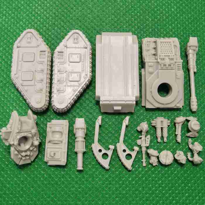 LEGIONS IMPERIALIS: Leman Russ Strike Squadron Bits