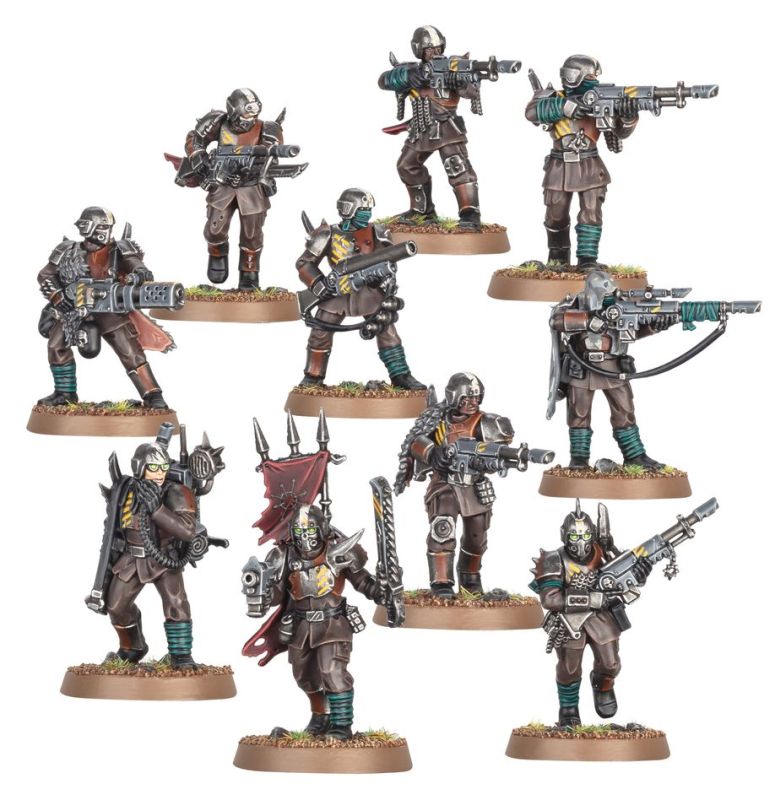 Traitor Guardsmen Squad Bits