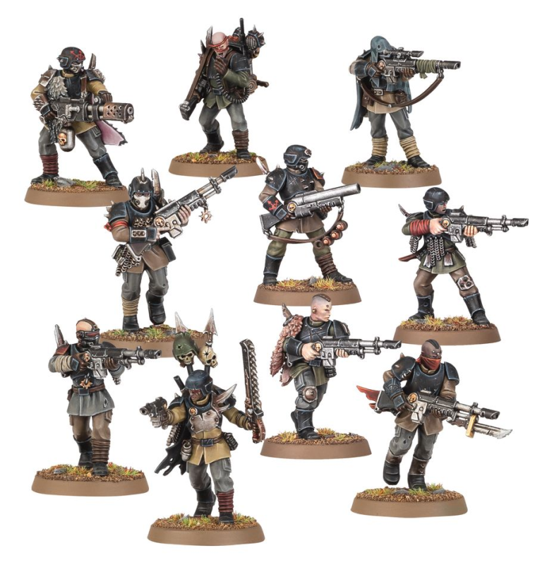 Traitor Guardsmen Squad Bits