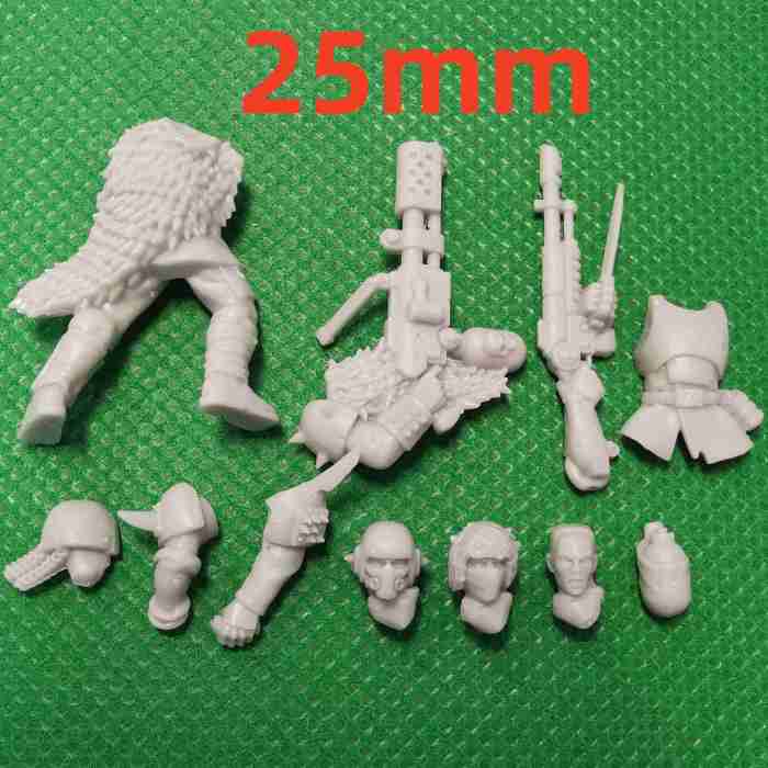 Traitor Guardsmen Squad Bits