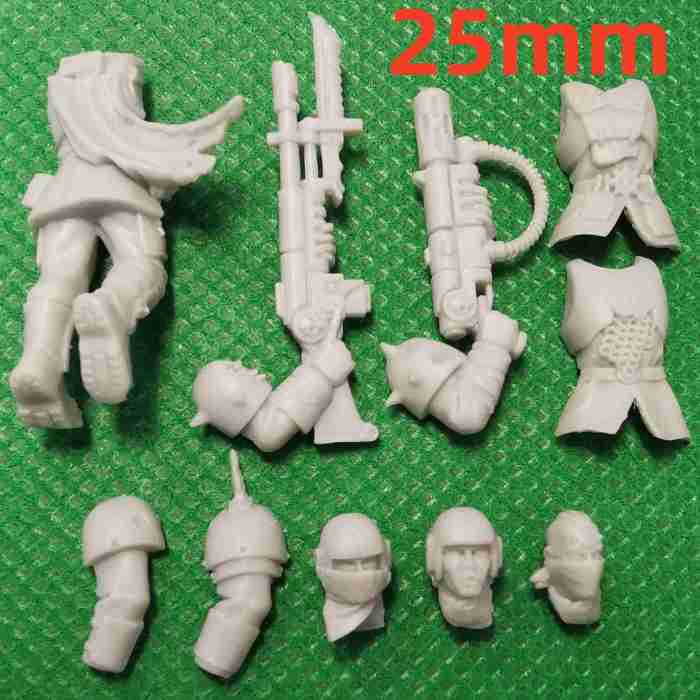 Traitor Guardsmen Squad Bits