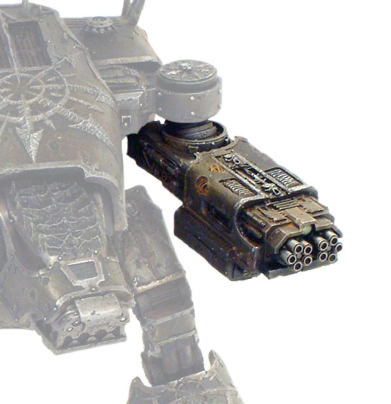 Chaos Warhound Titan Vulcan Mega Bolter