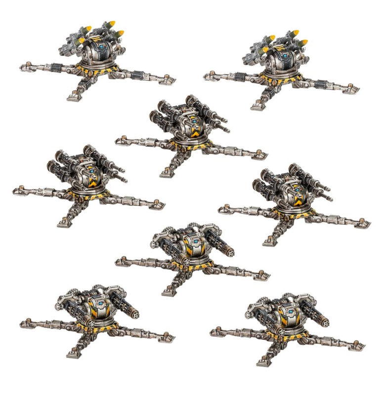 Legions Imperialis: Araknae Weapons Platform Batteries Bits