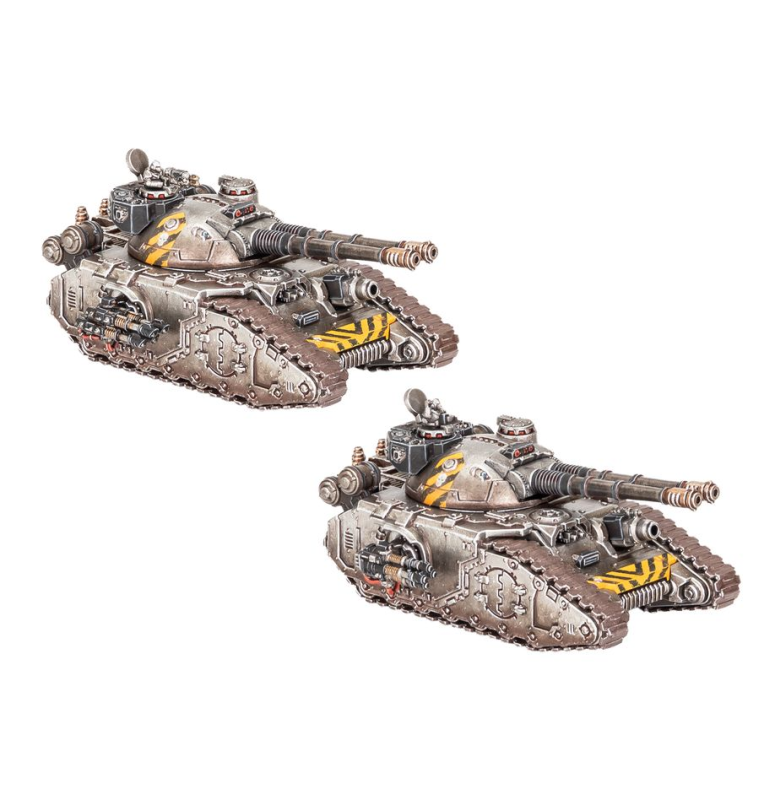 Legions Imperialis: Fellblade / Glaive Super-heavy Tanks Bits