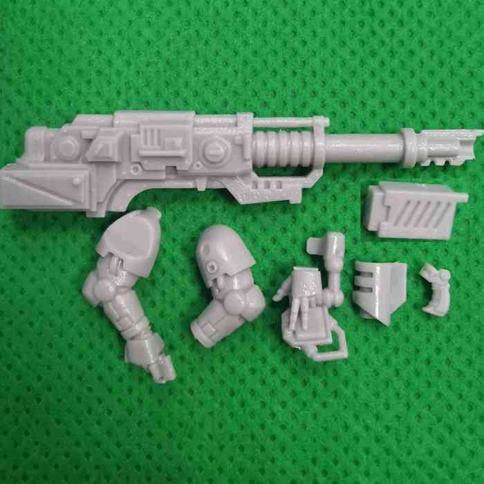 Heavy Weapons Upgrade Set – Volkite Culverins, Lascannons, and Autocannons