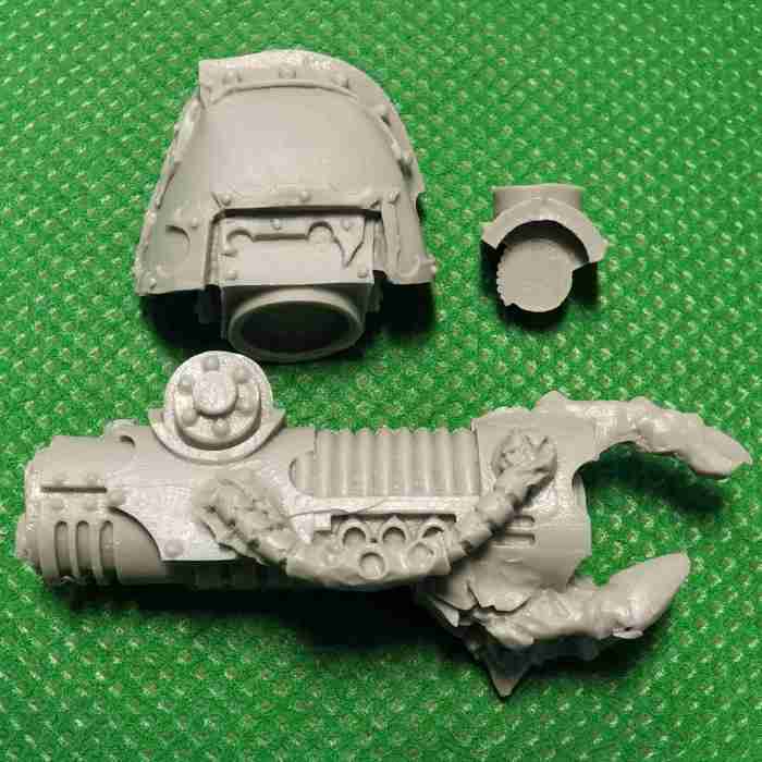 Word Bearers Mhara Gal Dreadnought