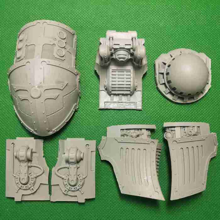 Mars-Beta Pattern Warlord Titan Head
