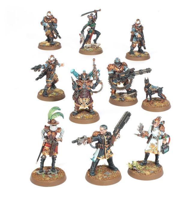 Imperial Agents Rogue Trader Entourage and Voidsmen-at-Arms