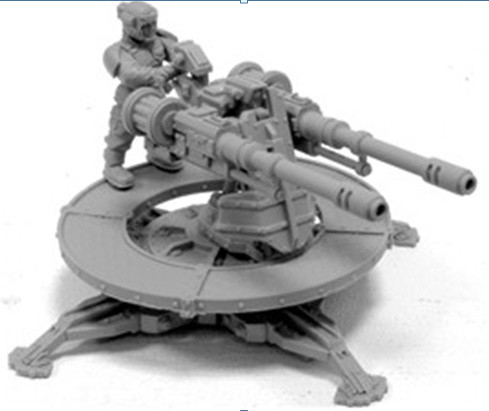Astra Militarum Sabre Defence Platform With Autocannon