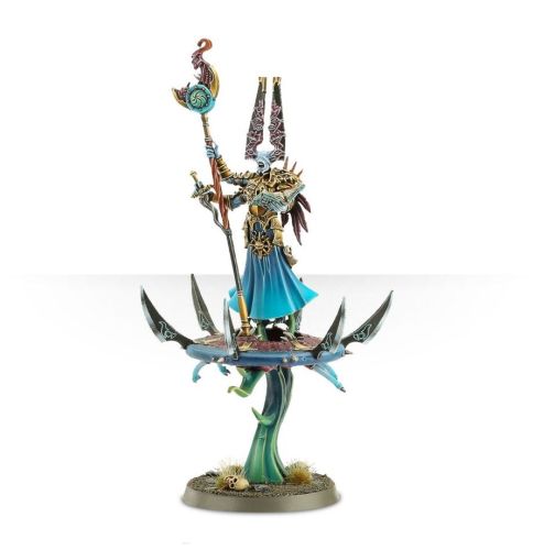 Disciples of Tzeentch Gaunt Summoner on Disc of Tzeentch