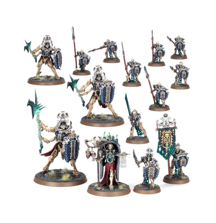 Ossiarch Bonereapers Regiment of Renown: Heralds of the Bone-tithe