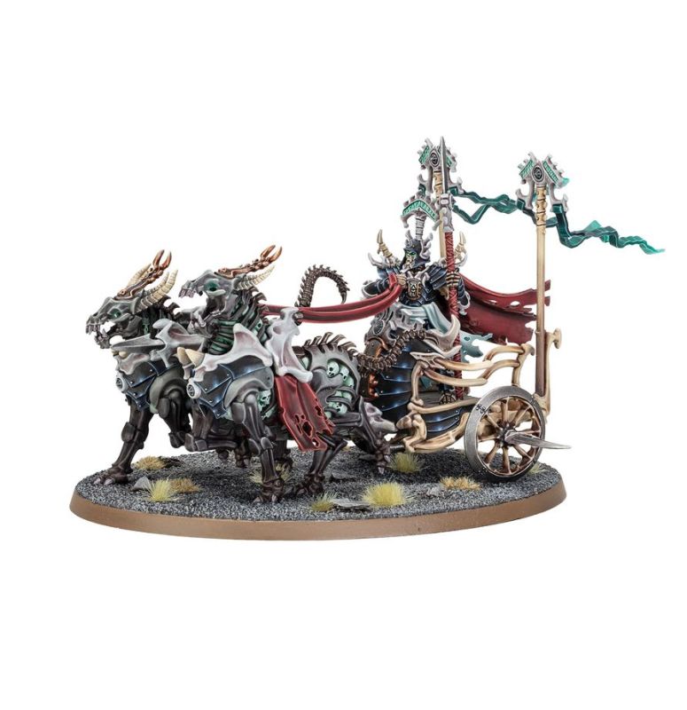 Ossiarch Bonereapers Liege Kavalos On War Chariot