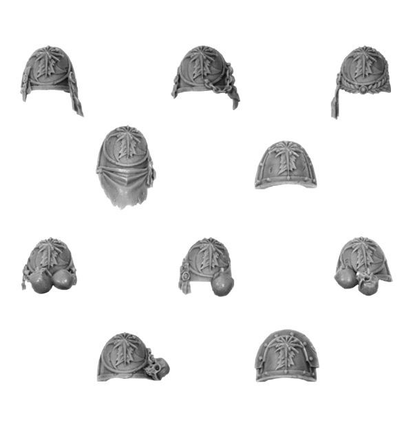Astral Claws Marine Shoulder Pads