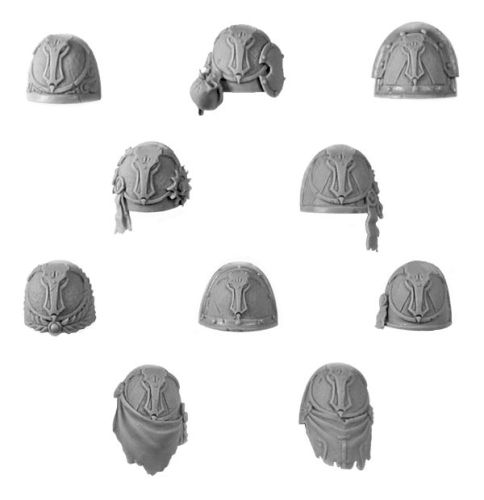 Minotaurs Marine Shoulder Pads