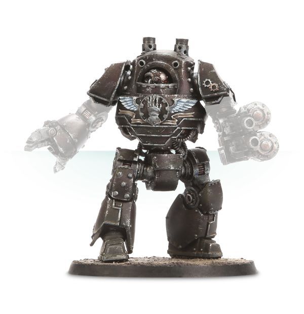 Iron Hands Legion Contemptor Dreadnought