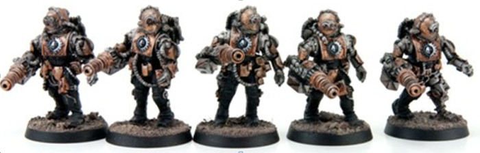 Mechanicum Tech-Thrall Covenant with Mitralocks