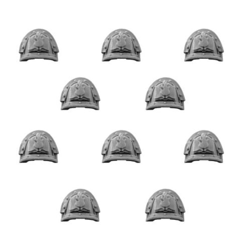 Word Bearers Legion MkIII Shoulder Pads