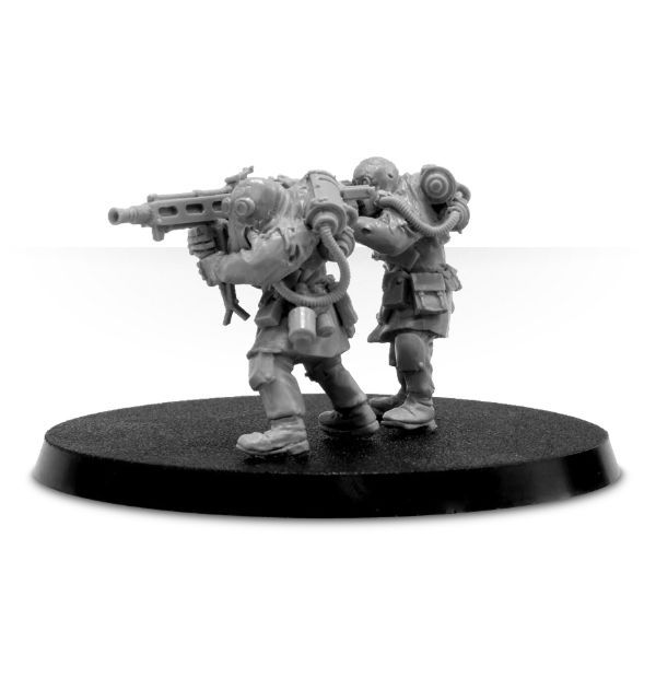 Renegade Militia Heavy Stubber Team