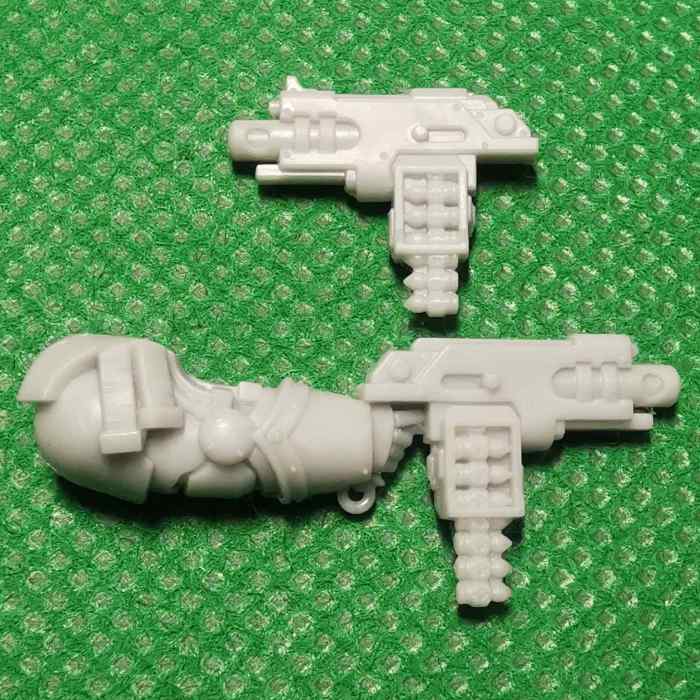 Cataphractii Terminators with Combi-bolters and Power Fists