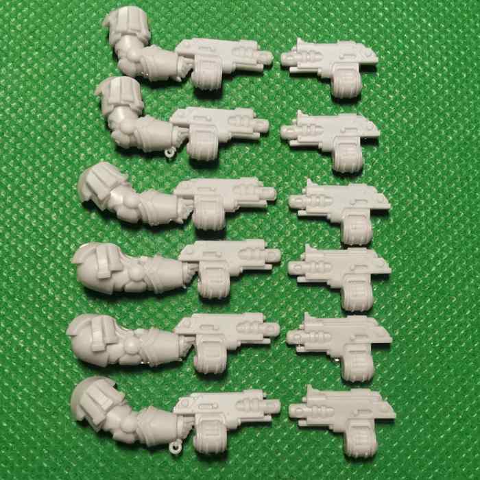 Cataphractii Terminators with Combi-bolters and Power Fists