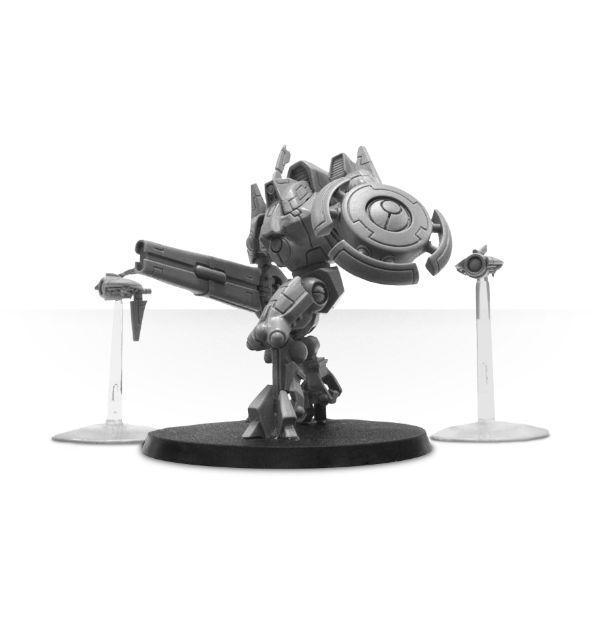 Tau Battlesuit Commander Shas'o R'alai with Drones