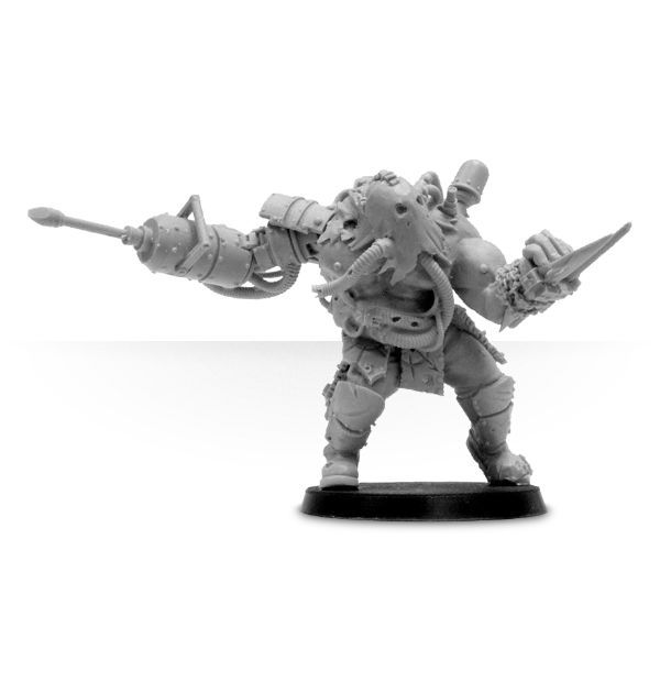 Renegade Ogryn Berserker Boss With Drill