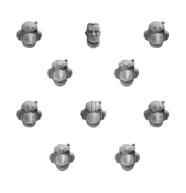 Raven Guard MKVI Heads Upgrade Set