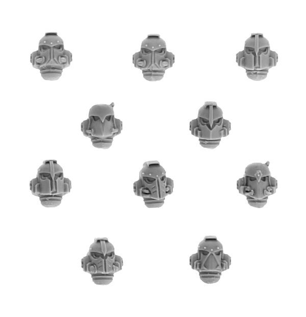 Alpha Legion Mk IV Heads
