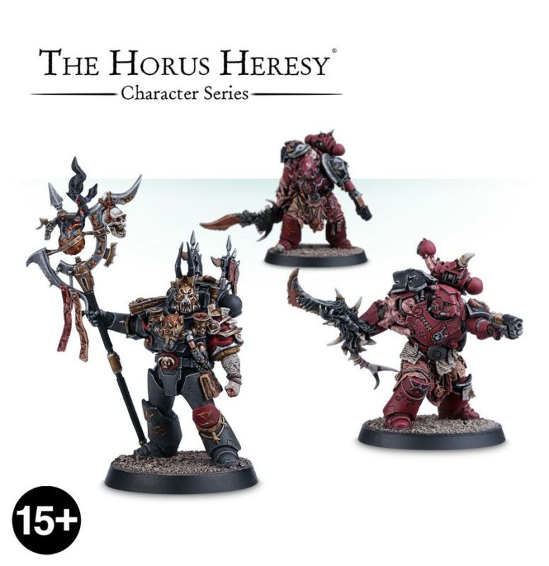 Word Bearers Zardu Layak And Blade Slaves Bodyguard