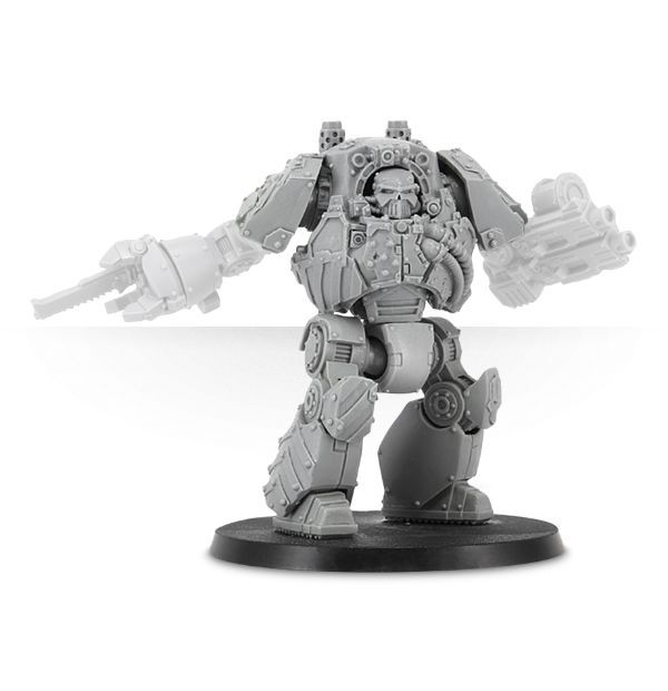 Iron Warriors Legion Contemptor Dreadnought