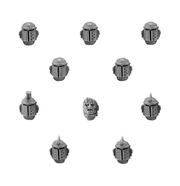 World Eaters Legion MKII Upgrade Set - Heads