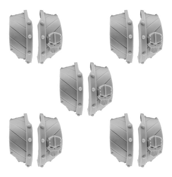 Iron Warriors Cataphractii Terminator Shoulder Pads