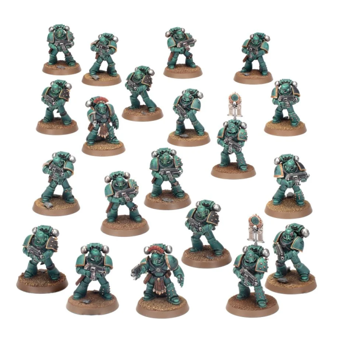 Space Marines MKIV Tactical Squad 