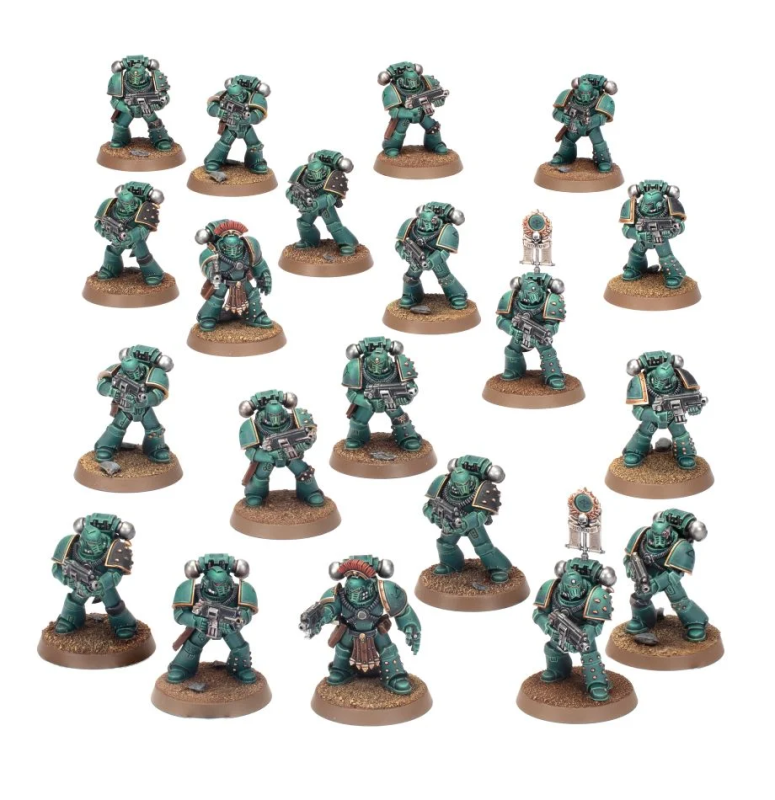Space Marines MKIV Tactical Squad 