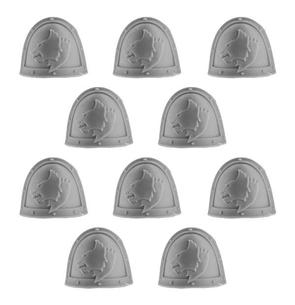 Space Wolves Mk II Shoulder Pads