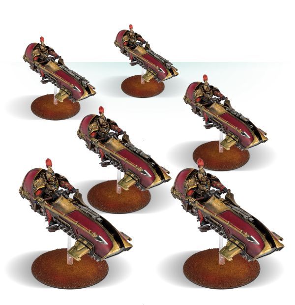Legio Custodes Full-Strength Agamatus Jetbike Squadron