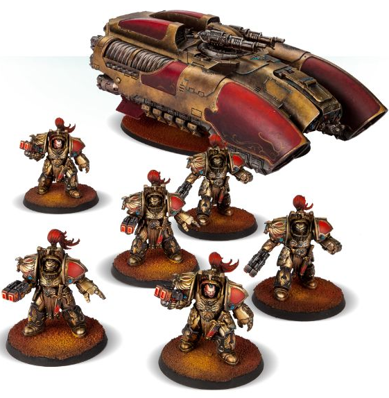 Aquilon Terminator Armoured Assault Force