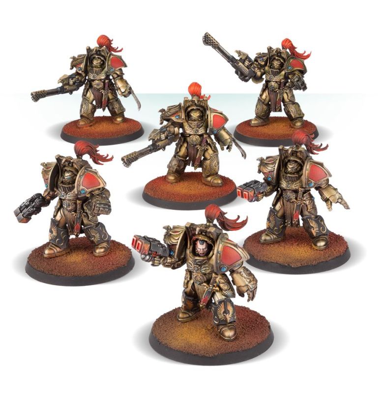 Adeptus Custodes Legio Custodes Aquilon Terminator Squad 