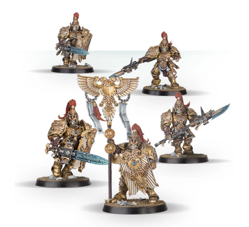 Custodian Guard Squad / Shield-Captain / Vexilus Praetor