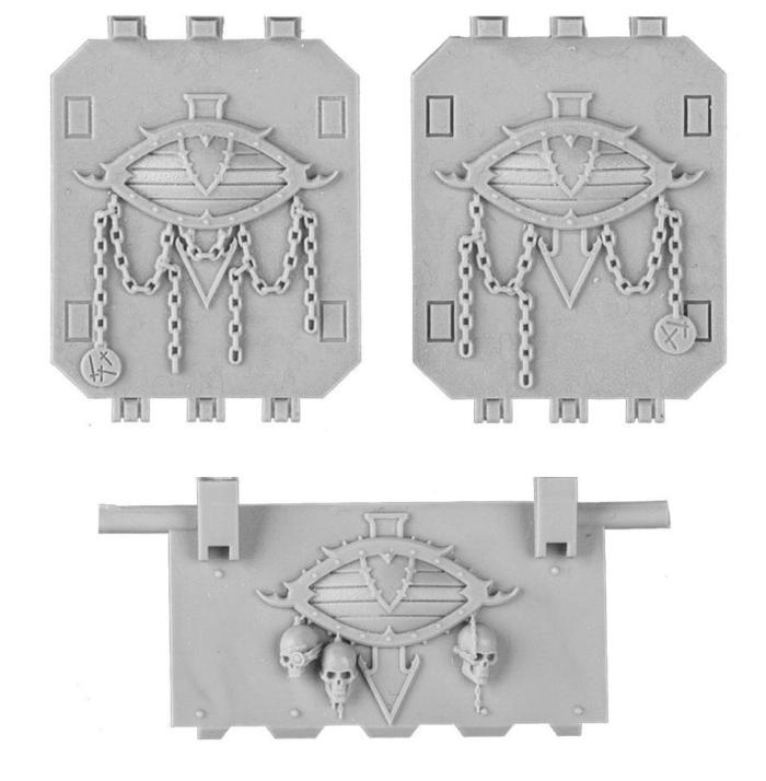 Sons Of Horus Legion Land Raider Doors Set 1