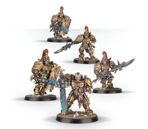 Custodian Guard Squad / Shield-Captain / Vexilus Praetor