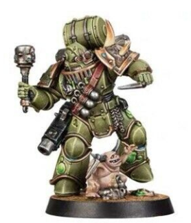 Space Marine Heroes Series 3  JAPAN EXCLUSIVE   DEATH GUARD (7 Miniatures)