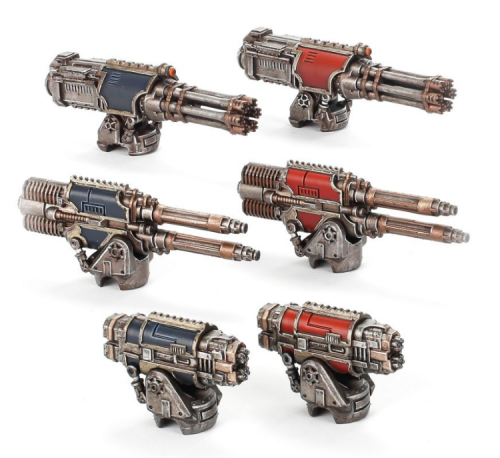 Adeptus Titanicus Warlord Paired Weapons Collection 