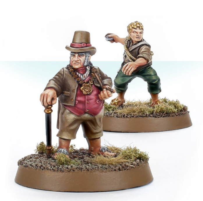 Hobbit Personalities of the Shire™ – Will Whitfoot and Baldo Tulpenny